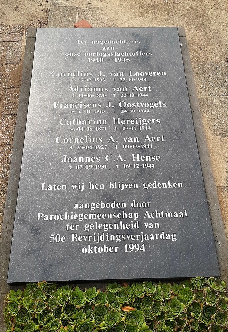 War Memorial Churchyard Achtmaal #2