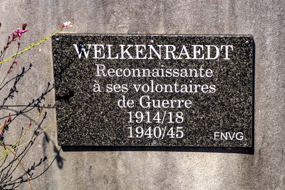 Memorial Stone Volunteers Welkenraedt #2