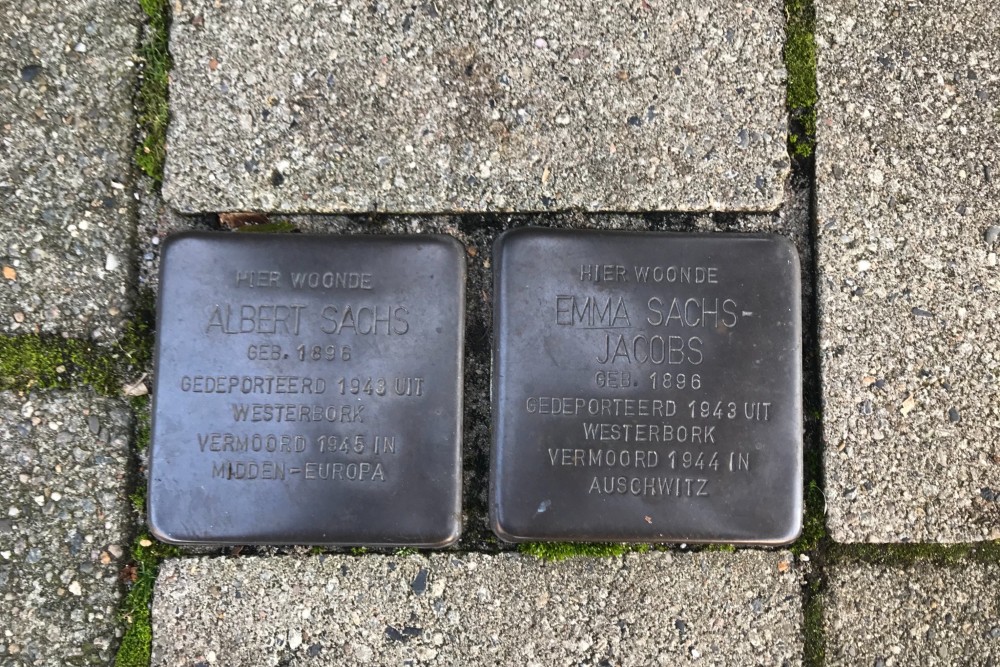 Stolpersteine Lantmanstraat 34