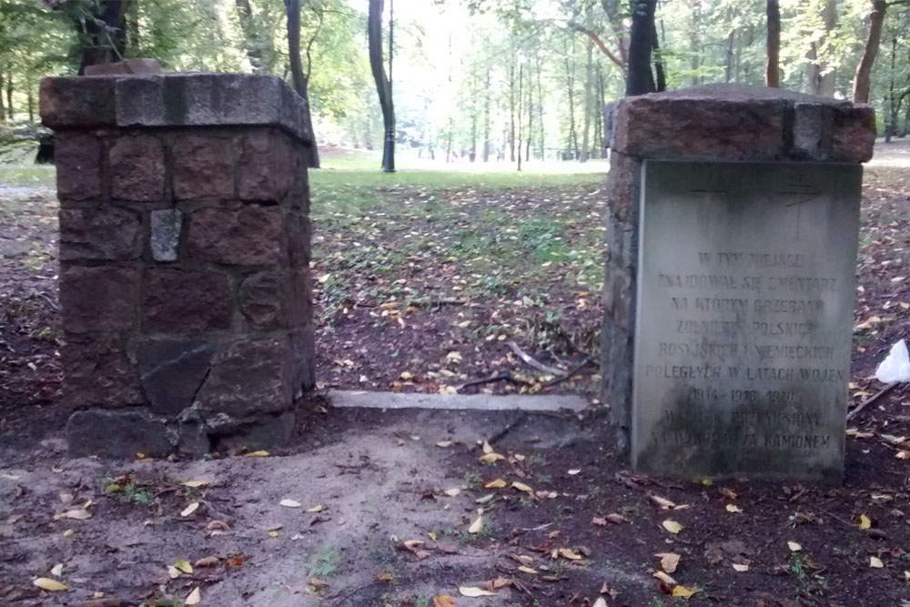 Former War Cemetery Skierniewice 1914-1920 #1