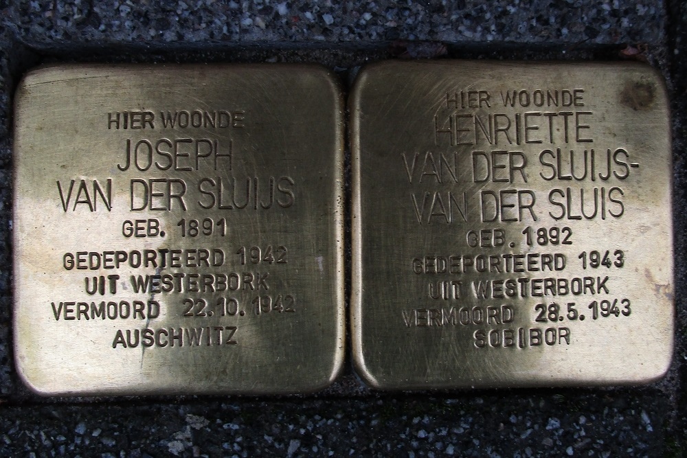 Stolpersteine Essenburgstraat 9B #2