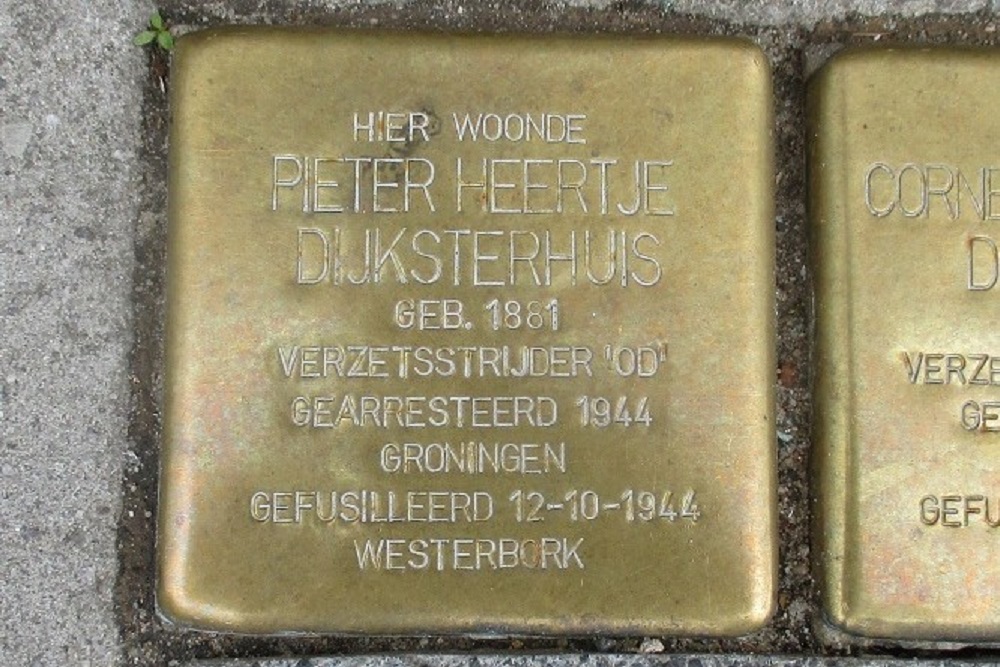 Stolpersteine Westersingel 43 #2