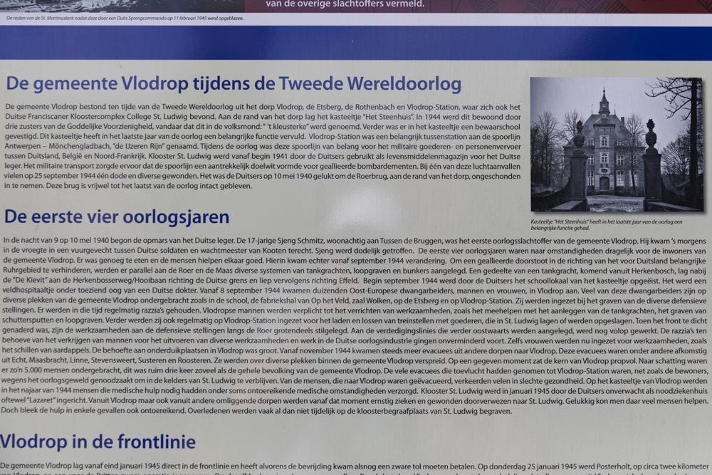 Informatiebord Oorlogsslachtoffers Vlodrop #3