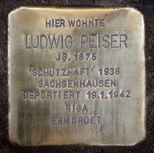 Stolpersteine Helmstedter Straße 22 #3