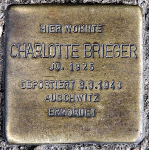 Stolpersteine Stralauer Allee 23a