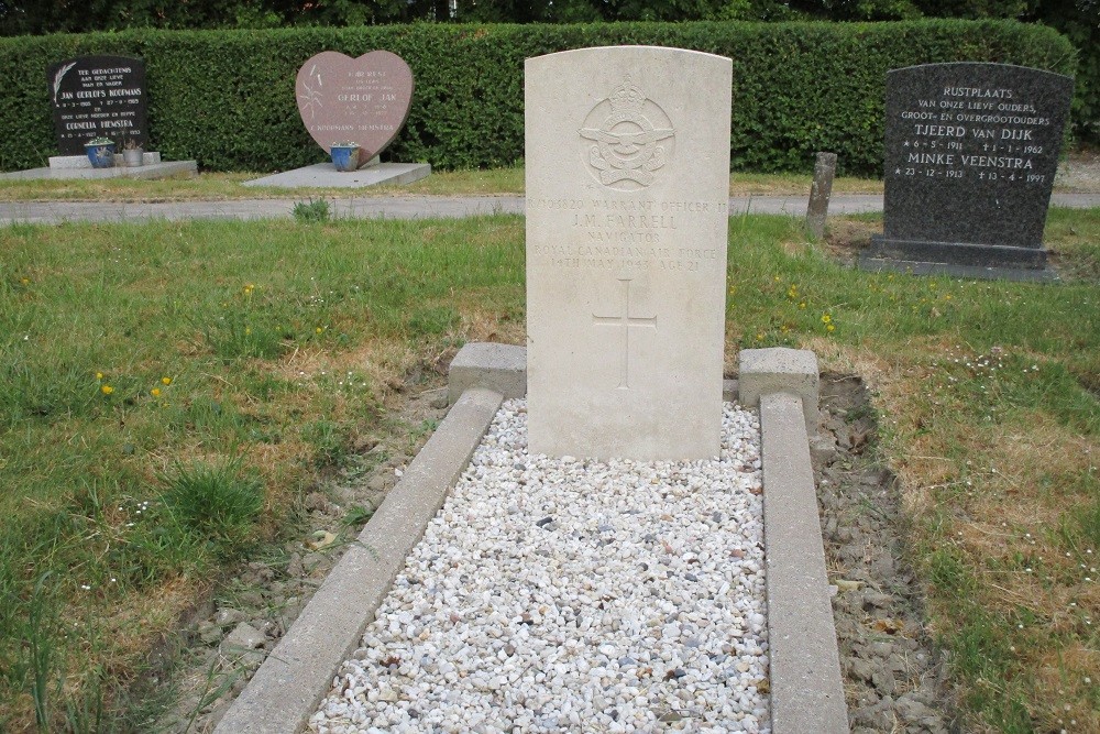 Commonwealth War Grave Protestant Churchyard Dongjum #2