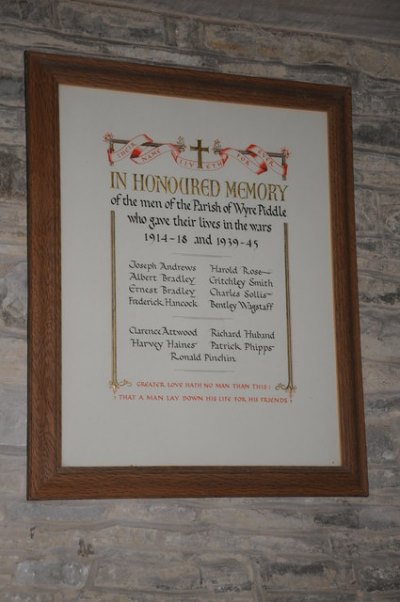 War Memorial St. Anne Church #1