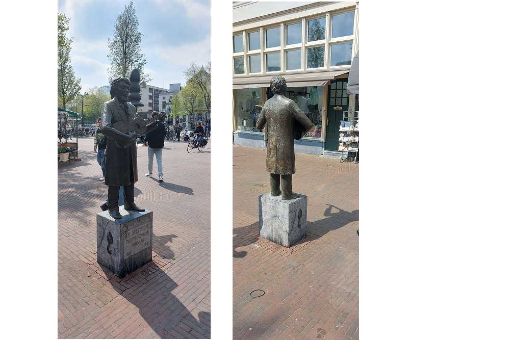 Monument Jacobus Hendrikus (Koos) Speenhoff Rotterdam #2