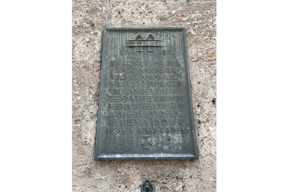 Memorial Fire Brigade Innsbruck #1