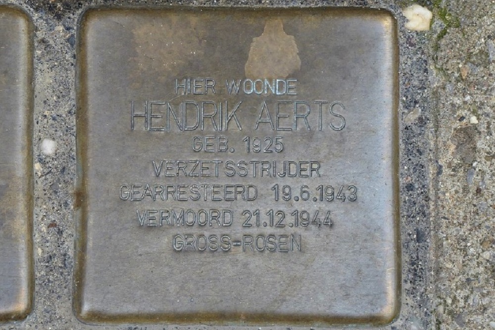 Stolpersteine Markgravenstraat 93 #5