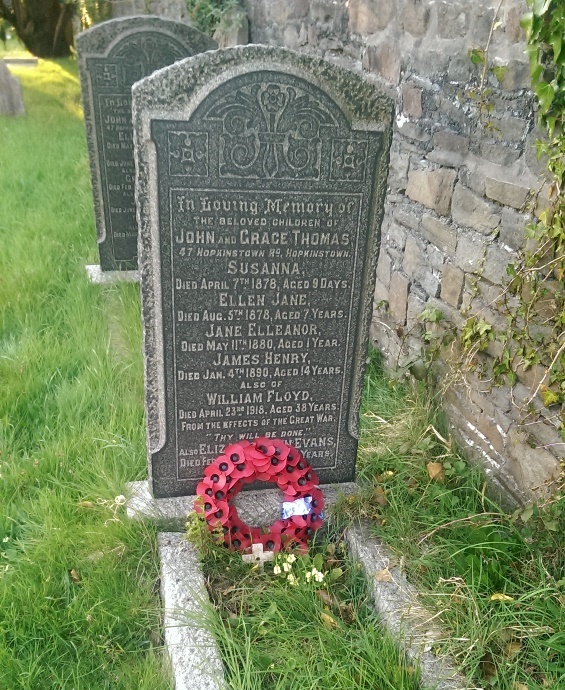 Oorlogsgraf van het Gemenebest St. David Churchyard