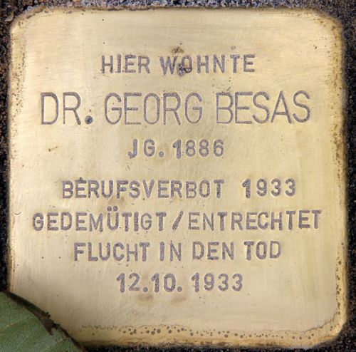 Stolpersteine Nassauische Straße 62 #1
