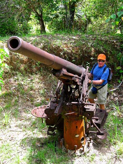 Japanese Type 88 AA Gun Koror