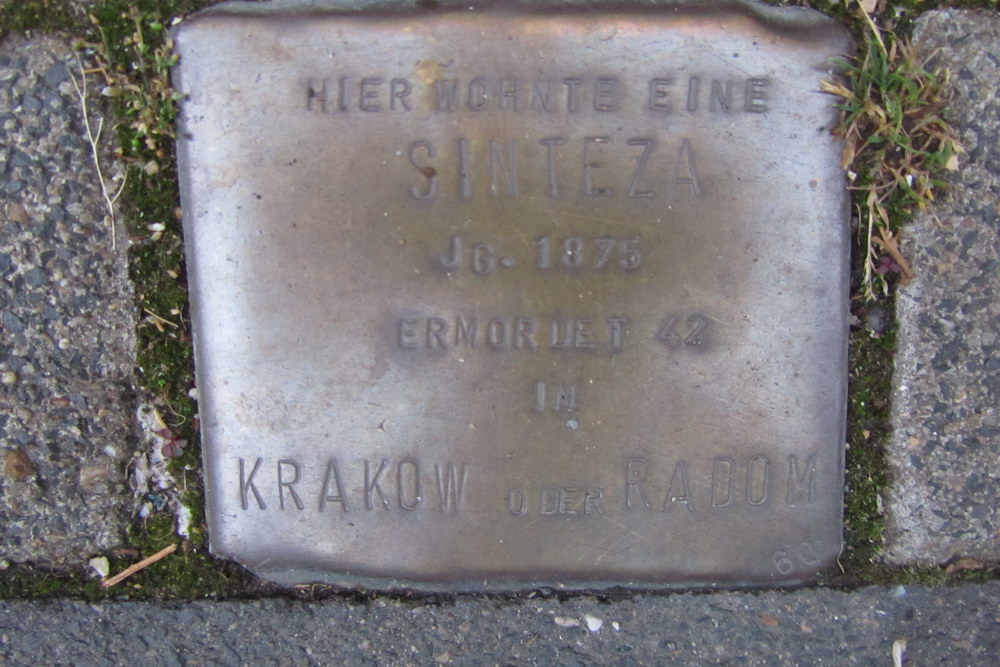 Stolperstein Alte Mauer am Bach 36 #1