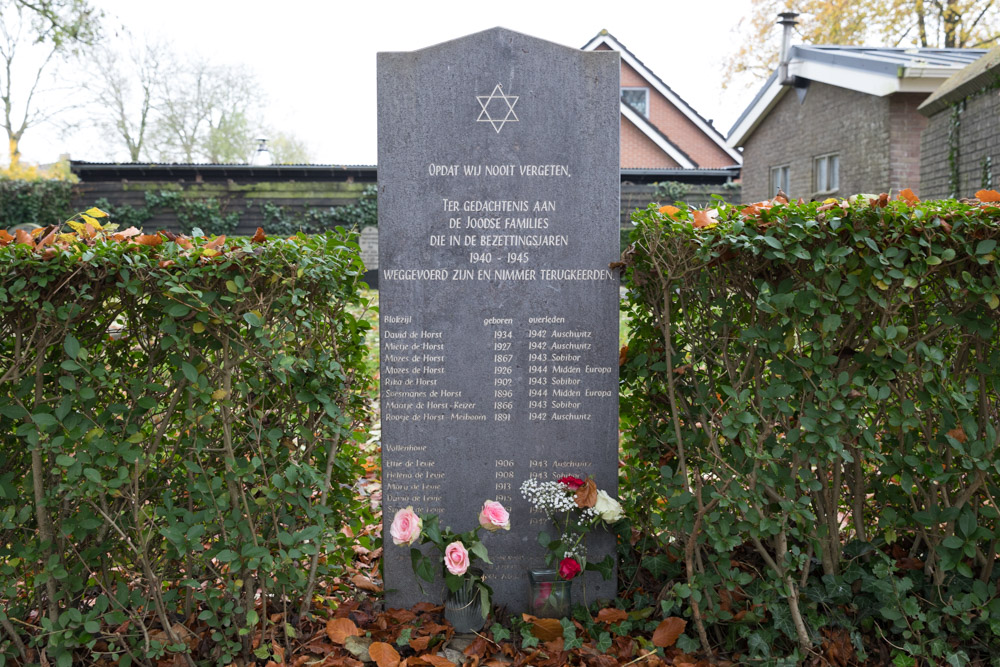Memorial Jewish Cemetery Blokzijl #1