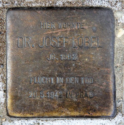 Stolperstein Budapester Strae 11 #1