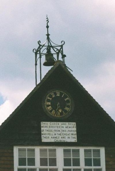 War Memorial Wootton Fitzpaine