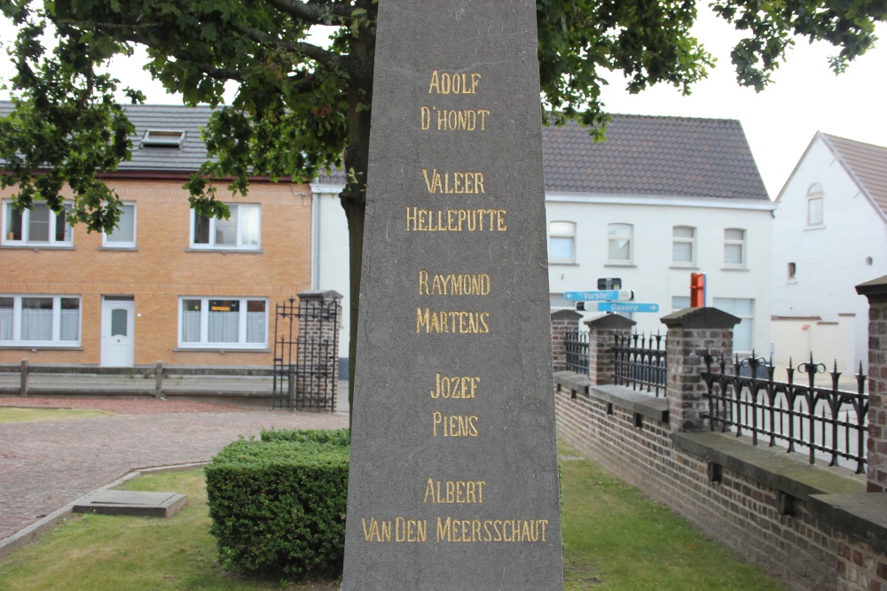 Oorlogsmonument Semmerzake #4