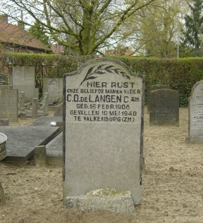 Nederlandse Oorlogsgraven Nederlands Hervormd Kerkhof Meerkerk