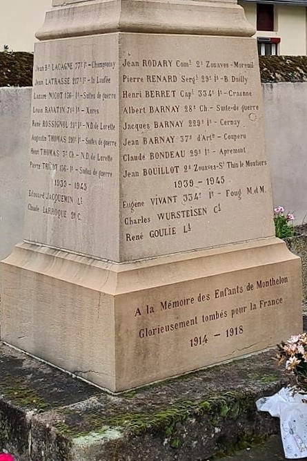 War Memorial Monthelon #3