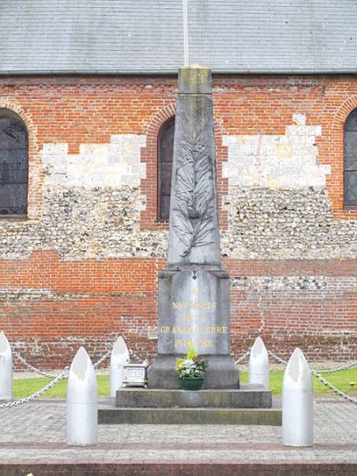 Oorlogsmonument Vieux-Rouen-sur-Bresle #1