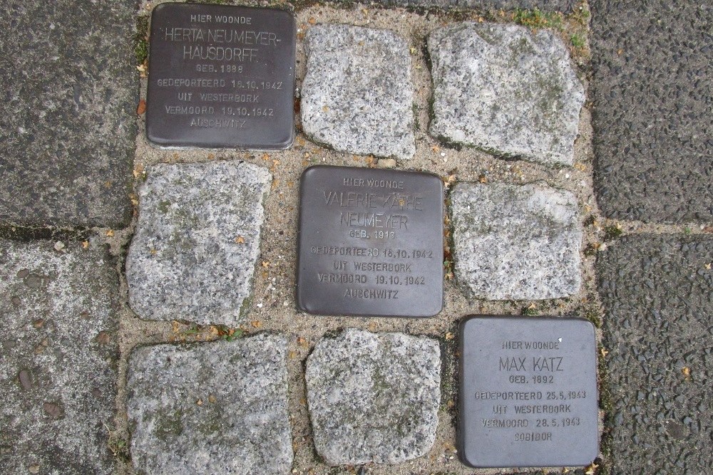 Stolpersteine Elisabeth Wolffstraat 5 #2