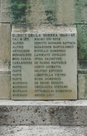 Oorlogsmonument Spotorno #3