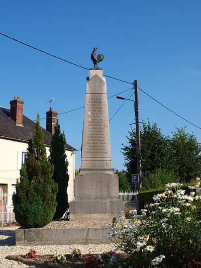Oorlogsmonument Mézilles