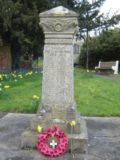 Oorlogsmonument Shenley Church End