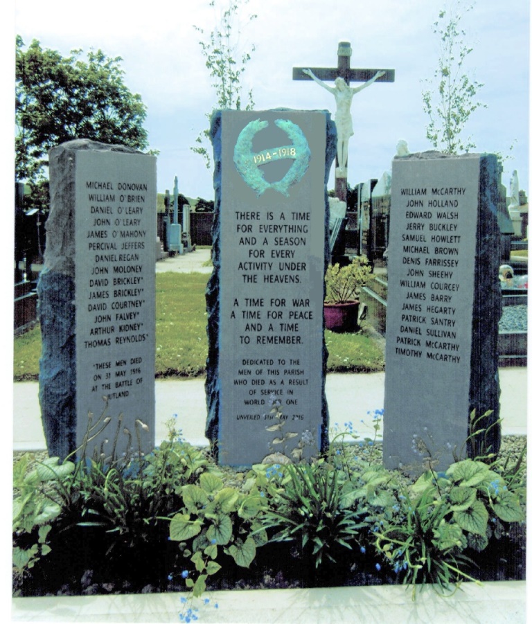 World War I Memorial Parishces of Barryroe and Courtmacsherry #1