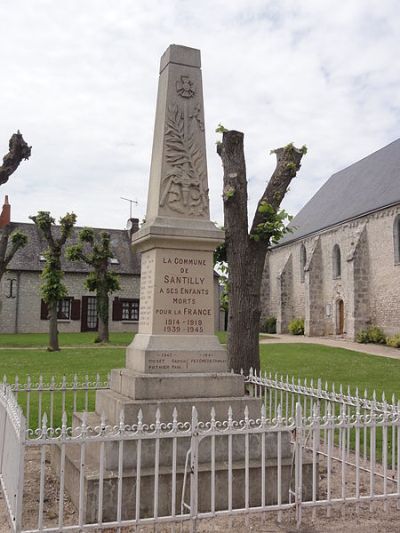 Oorlogsmonument Santilly