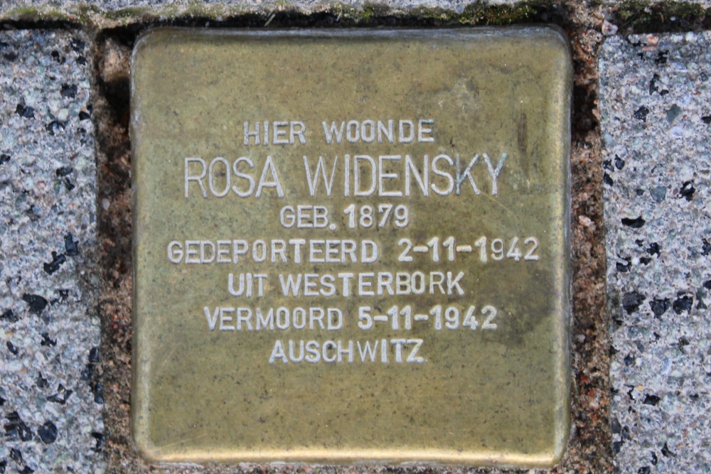 Stumbling Stone Pauwstraat 3