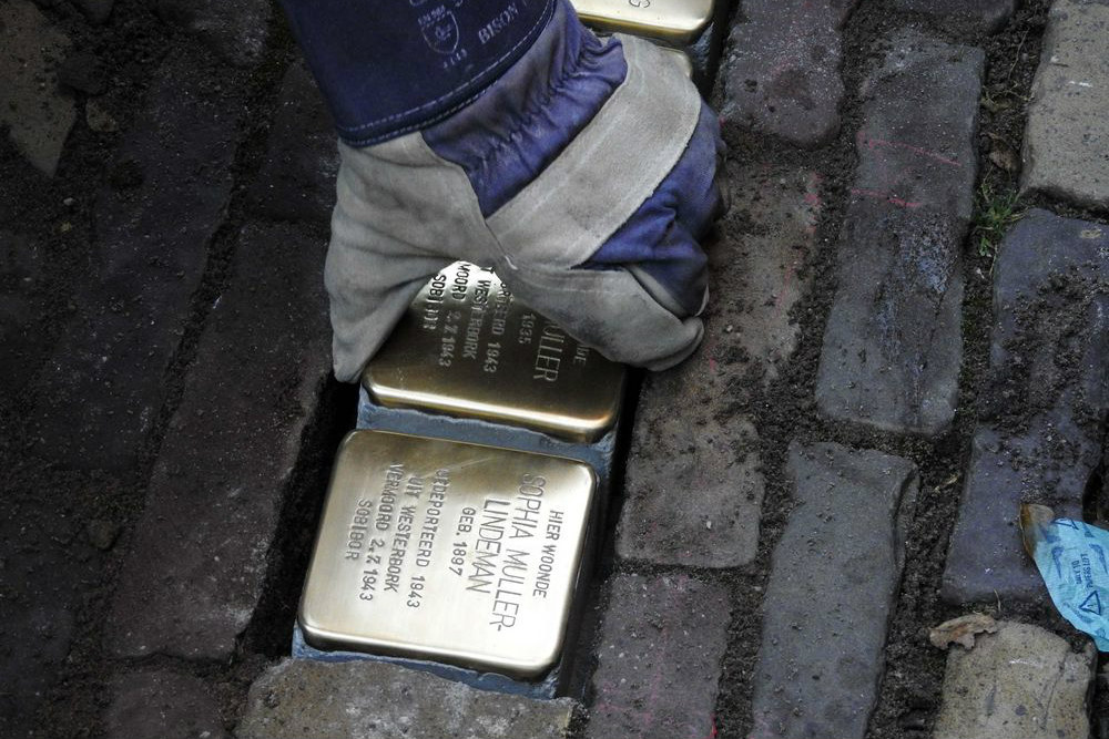 Stolpersteine Walstraat 77 (nu nr. 79) #5