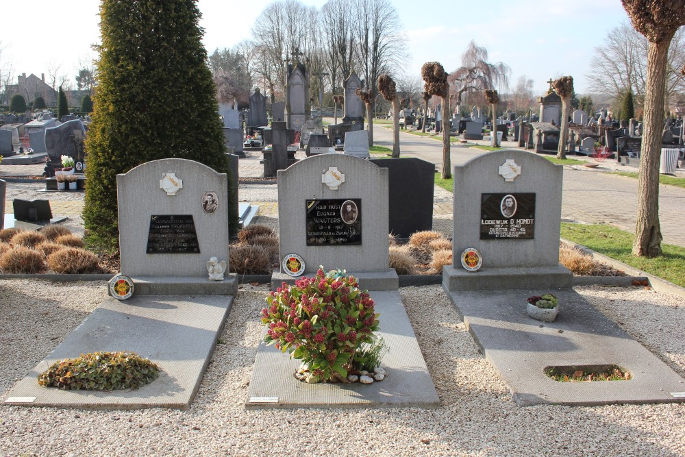 Belgische Oorlogsgraven Lede	 #1