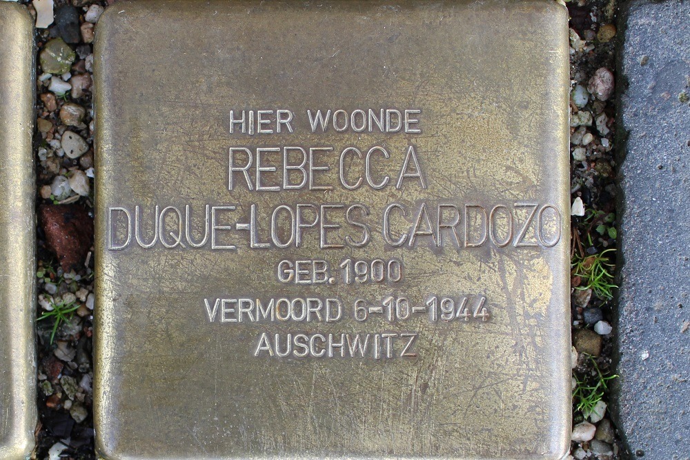 Stolpersteine Jonas Danil Meijerplein 11 #4