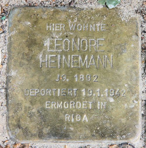 Stolpersteine Hortensienstraße 9