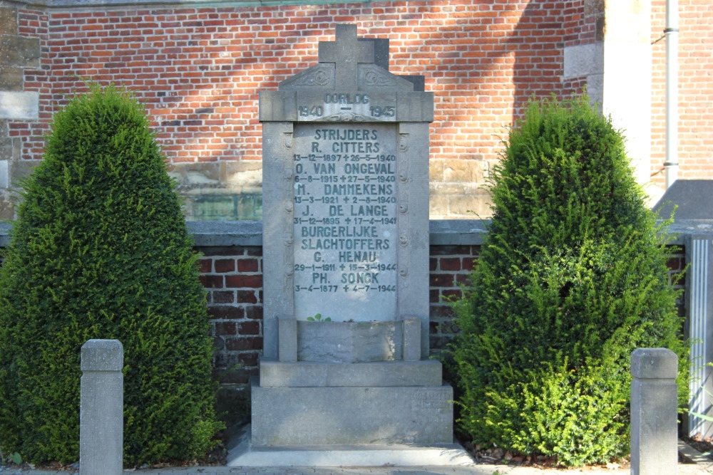 Oorlogsmonument Hemelveerdegem #2