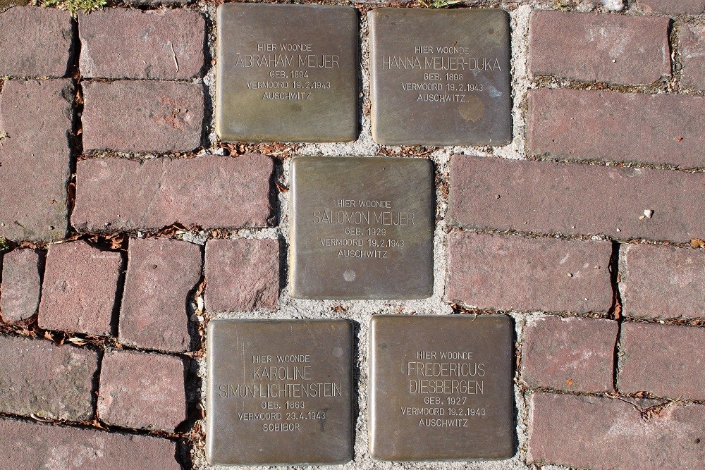 Stolpersteine Maagjesbolwerk 65 (voorheen Jufferenwal 34) #1