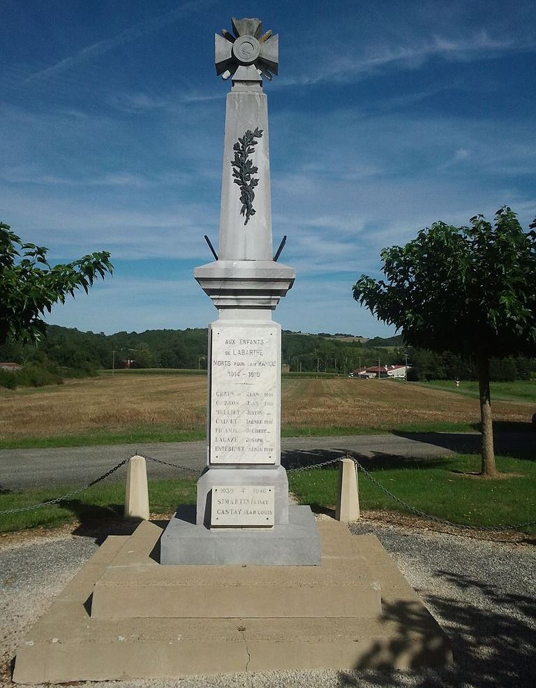 Oorlogsmonument Labarthe