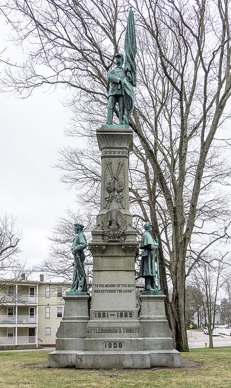 Monument Amerikaanse Burgeroorlog Attleboro #1