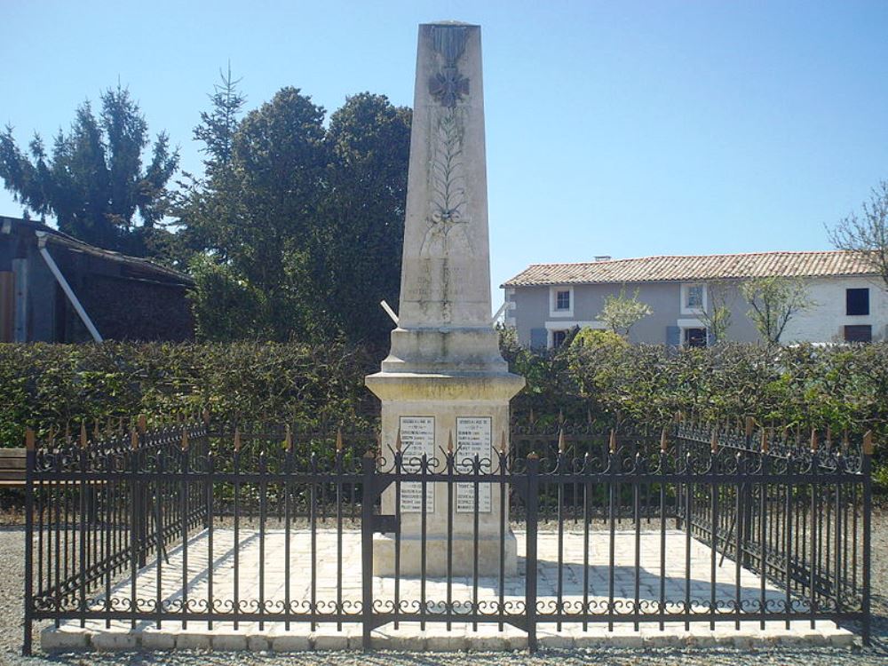 Oorlogsmonument Sainte-Ouenne #1