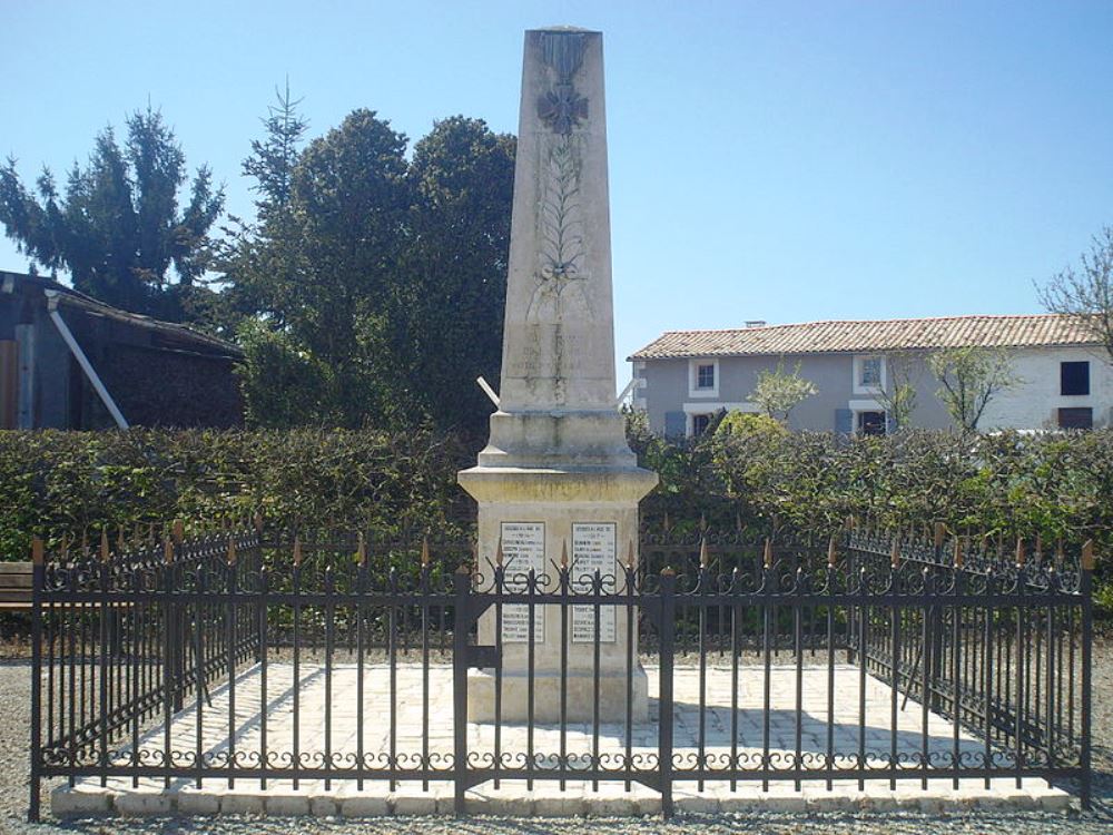 Oorlogsmonument Sainte-Ouenne