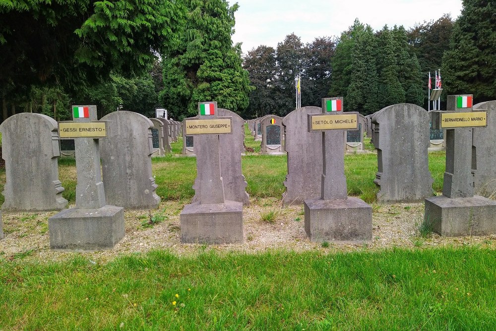 Italian War Graves Antwerp Schoonselhof #1