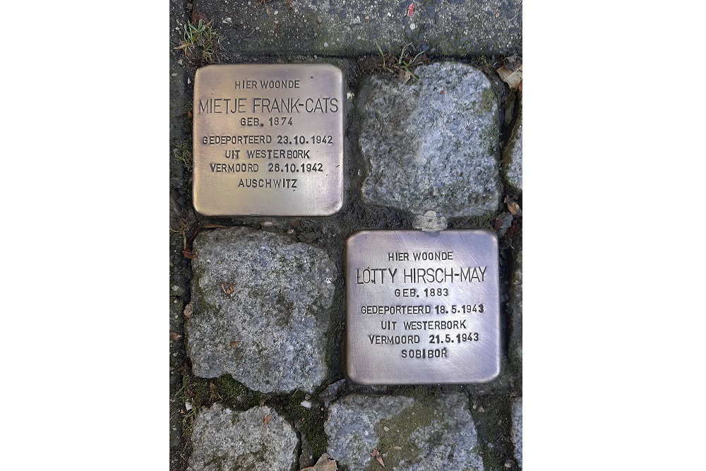 Stolpersteine Crabethstraat 51 #3