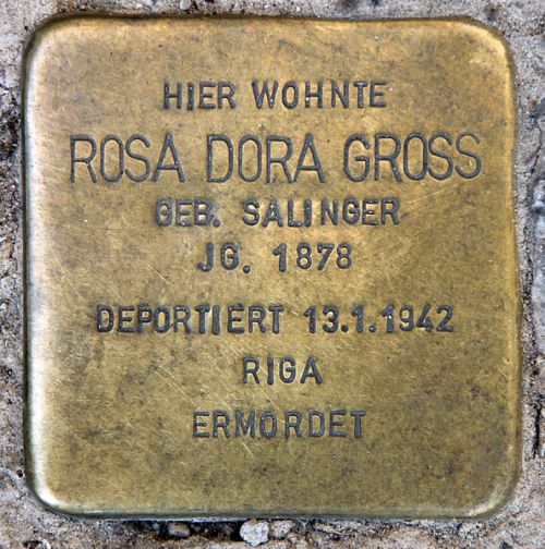 Stumbling Stones Schönhauser Allee 174 #3