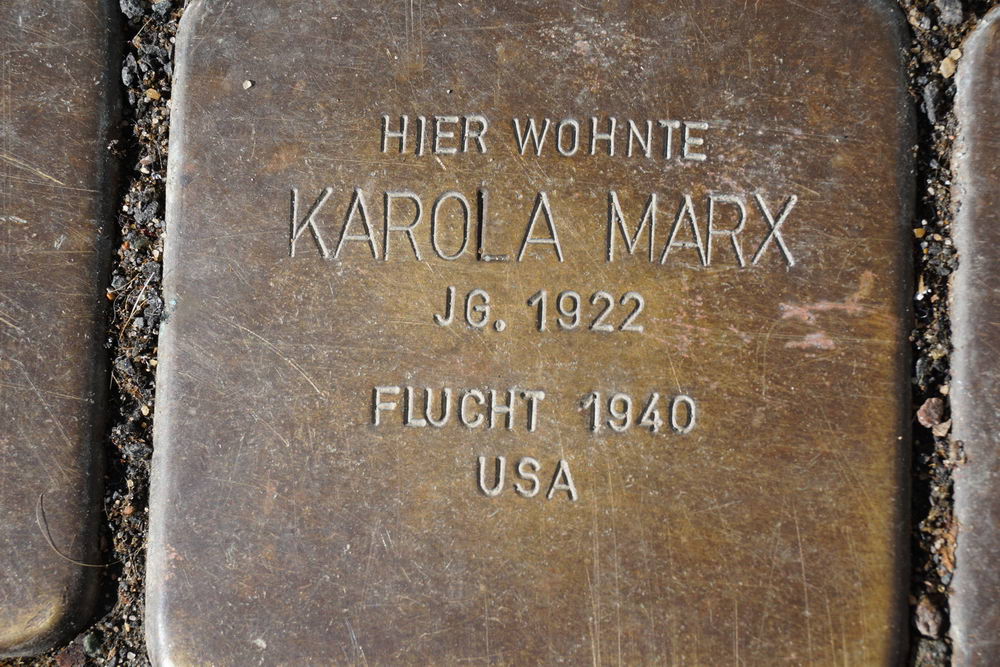 Stolperstein Neustraße 35 #3