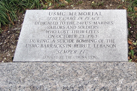 Memorial Beirut Barracks Bombing