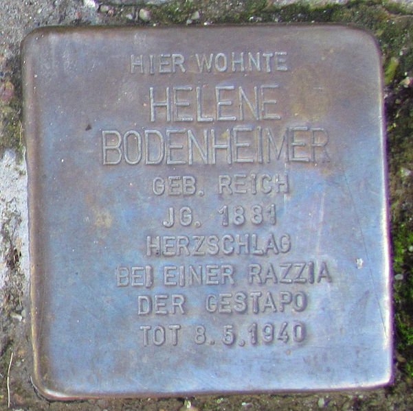 Stolpersteine Pforzheimer Straße 10 #2