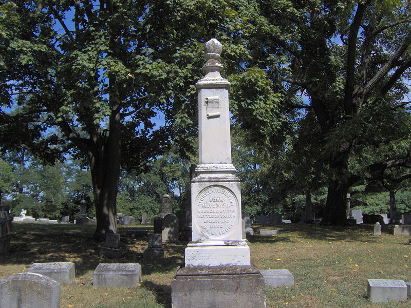 Grave of George W. Johnson #1