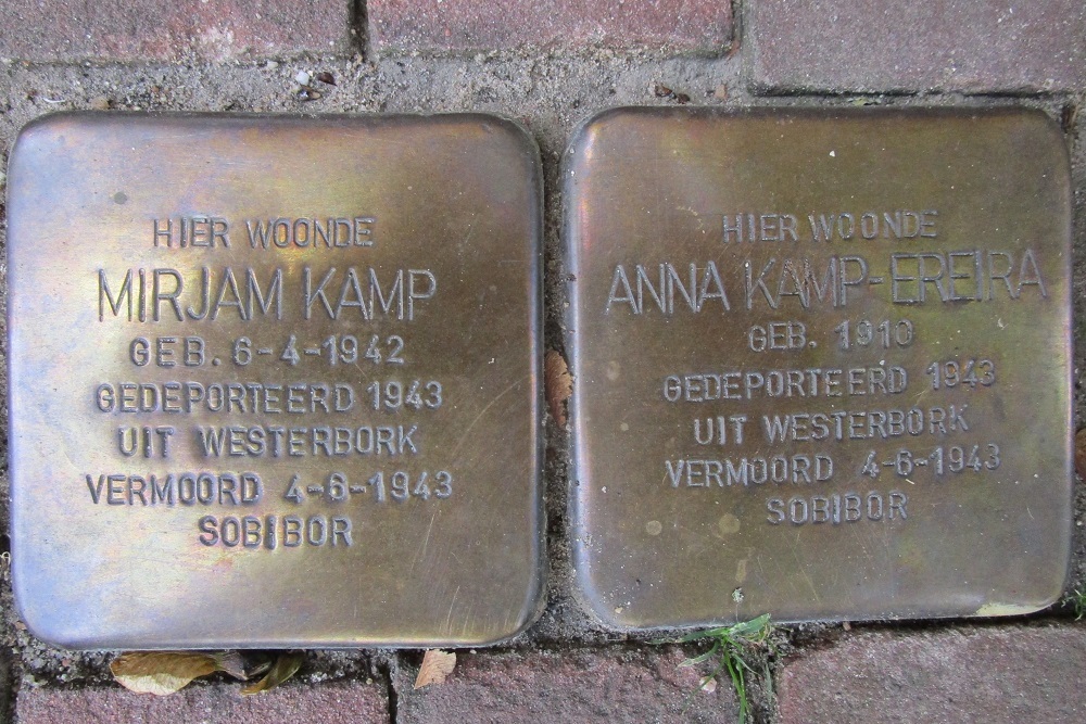 Stolpersteine Nieuwe Amstelstraat voormalig 39 hs & II #3